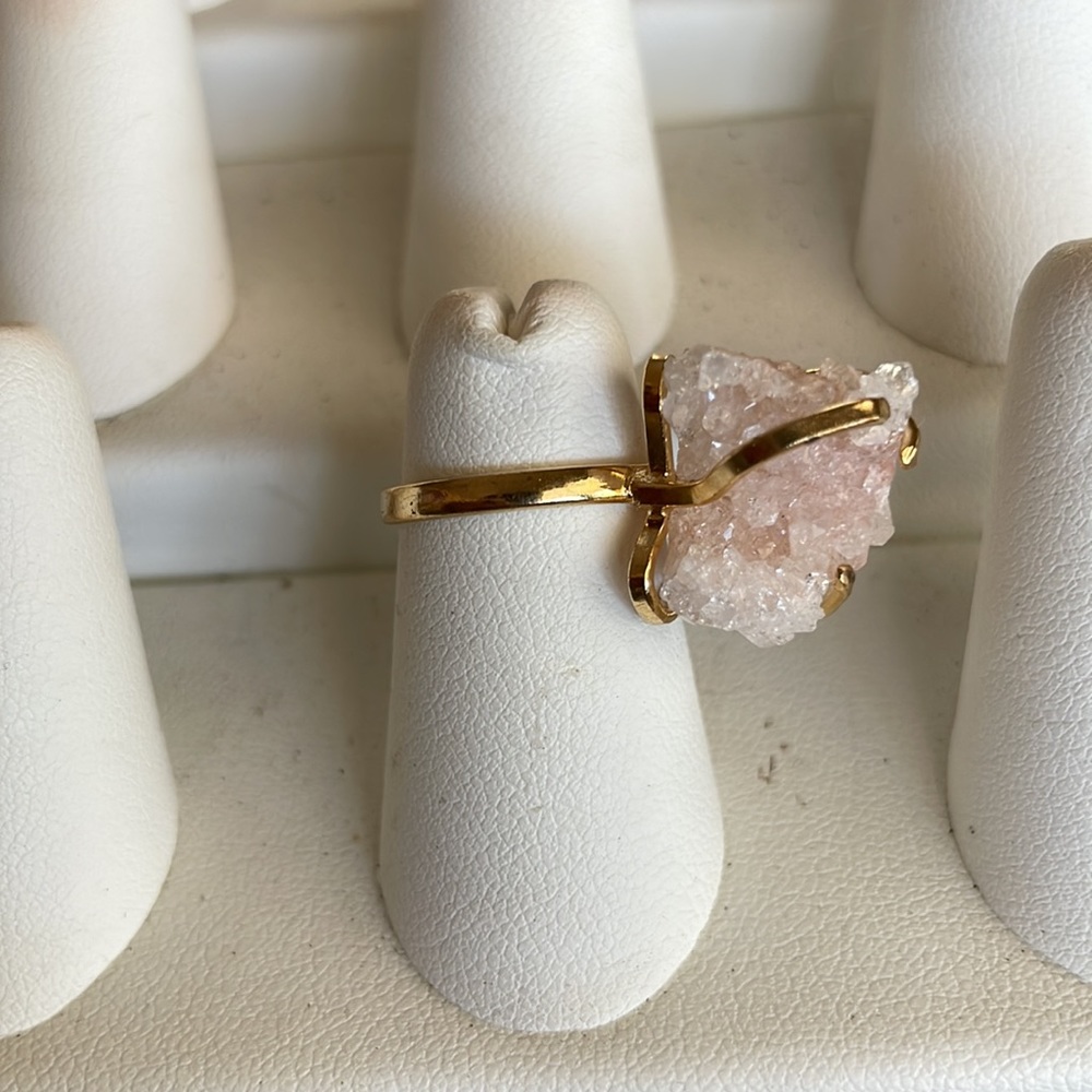 Pink amethyst ring! - Picture 4 of 4